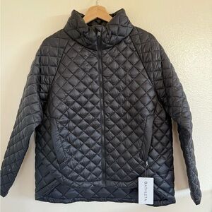Athleta Whisper Featherless Black Jacket